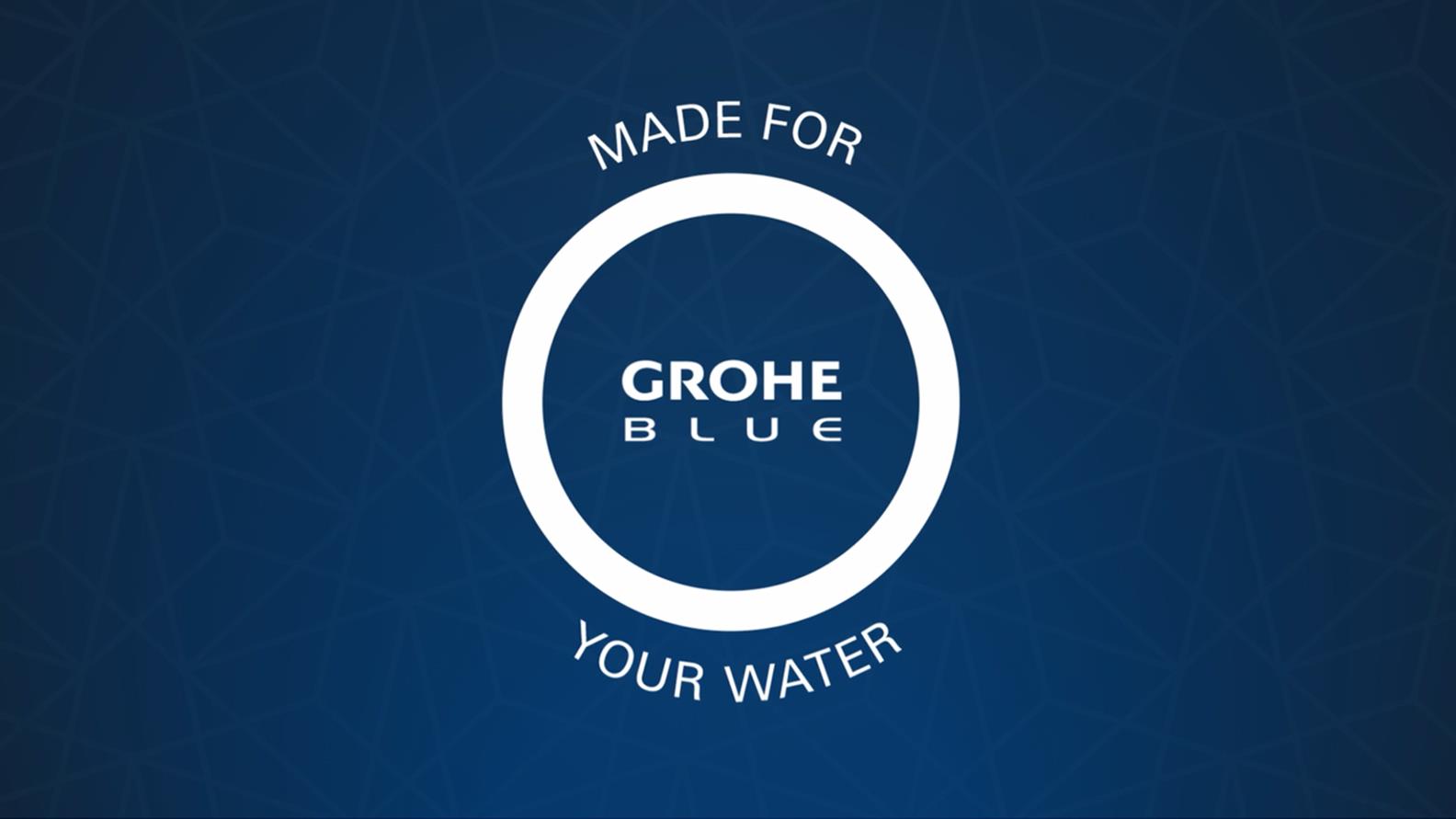 Start your homemade sparkling drinks with GROHE BLUE Fizz 