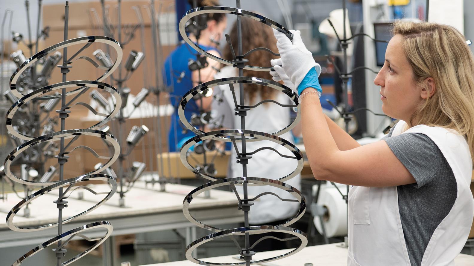 Plant Albergaria_production shower heads