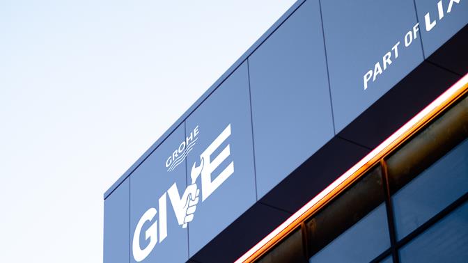 GROHE GIVE Programme_building outside