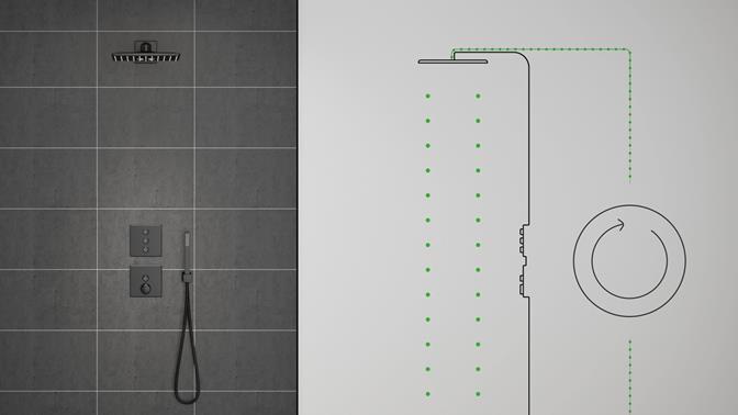 Recycling Shower