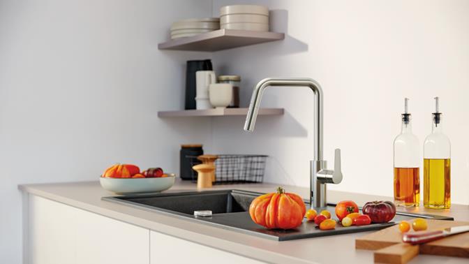 Chytrá pomoc v kuchyni: GROHE Eurosmart a GROHE SmartControl