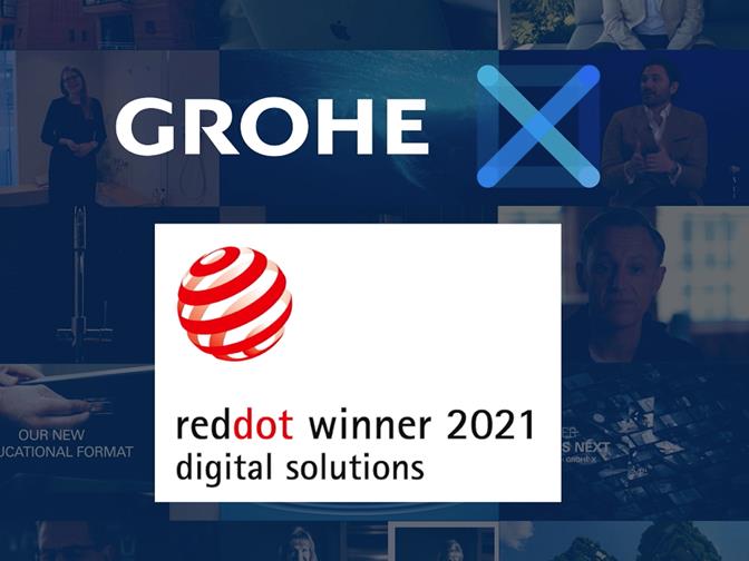 GROHE X Red Dot Award winner